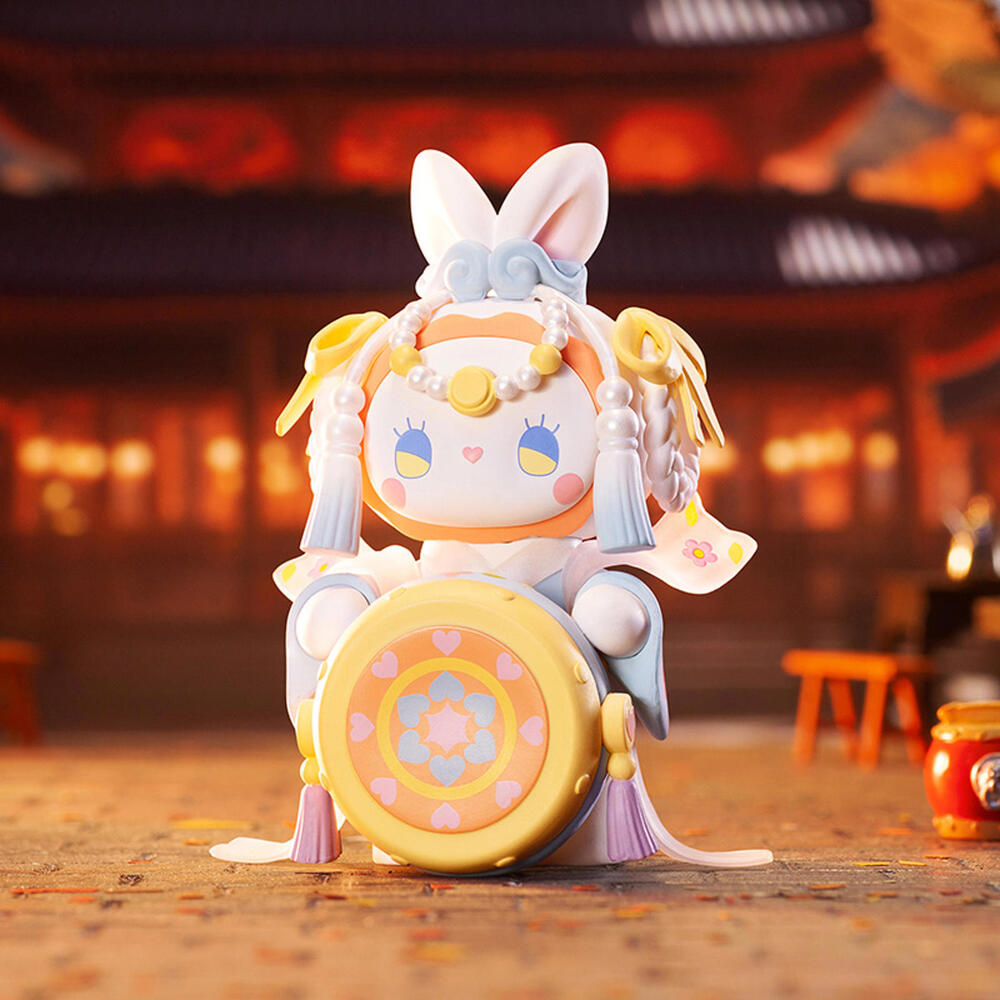 Emma Secret Forest Dim Lights Colorful Drum Bunny MJ Studio Blind Box Figure🇺🇸